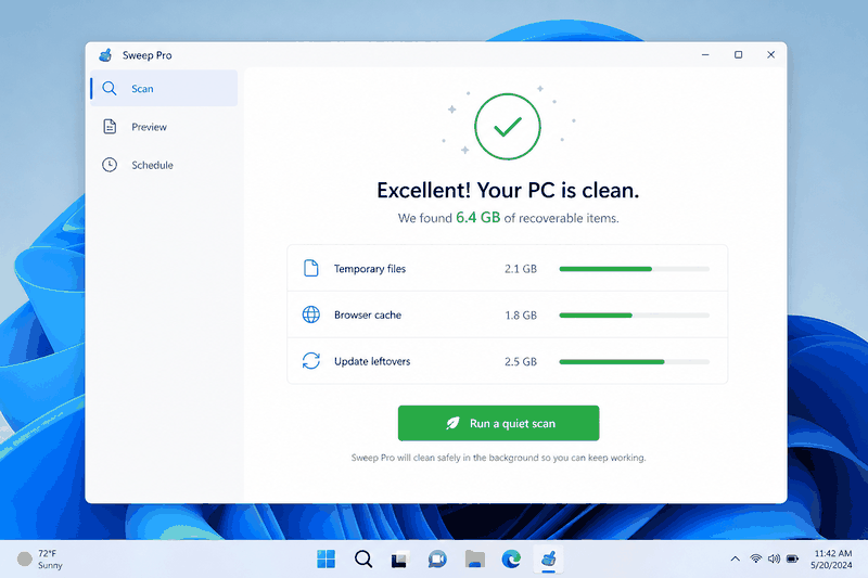 Sweep Pro preview