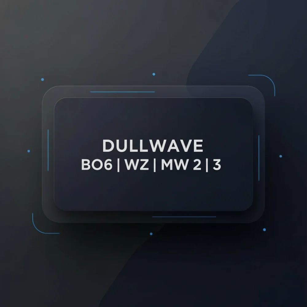 DULLWAVE BO6 | WZ | MW 2 | 3