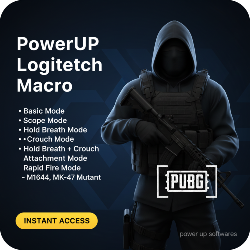 POWER UP LOGITECH MACRO : LIFETIME